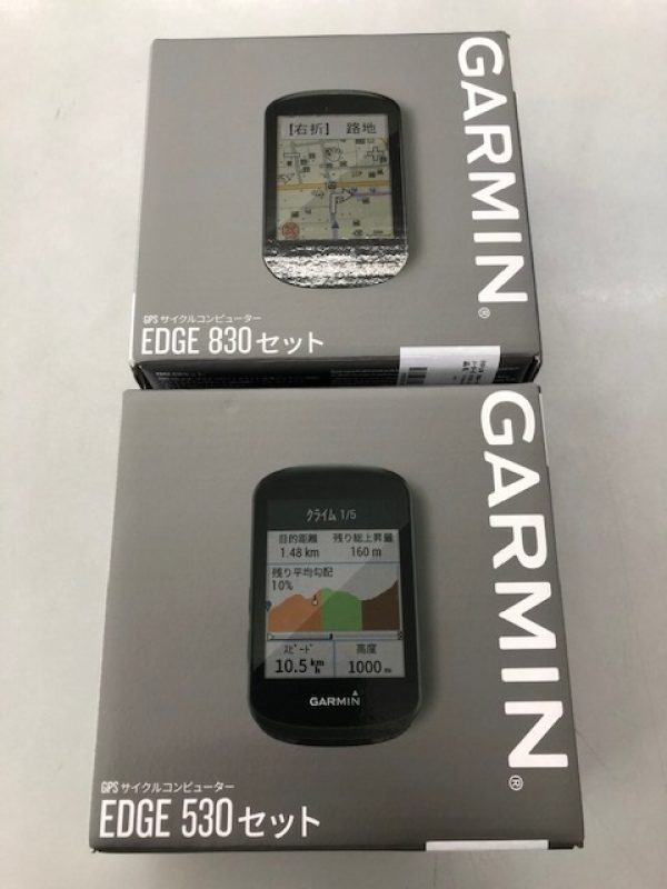 新製品　GARMIN Edge530・Edge830入荷サムネイル